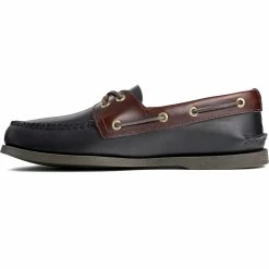 Sperry Top-Sider Men's Authentic Original™ Leather Boat Shoe Black Amaretto -Sperry Top-Sider 0191486 180 110222