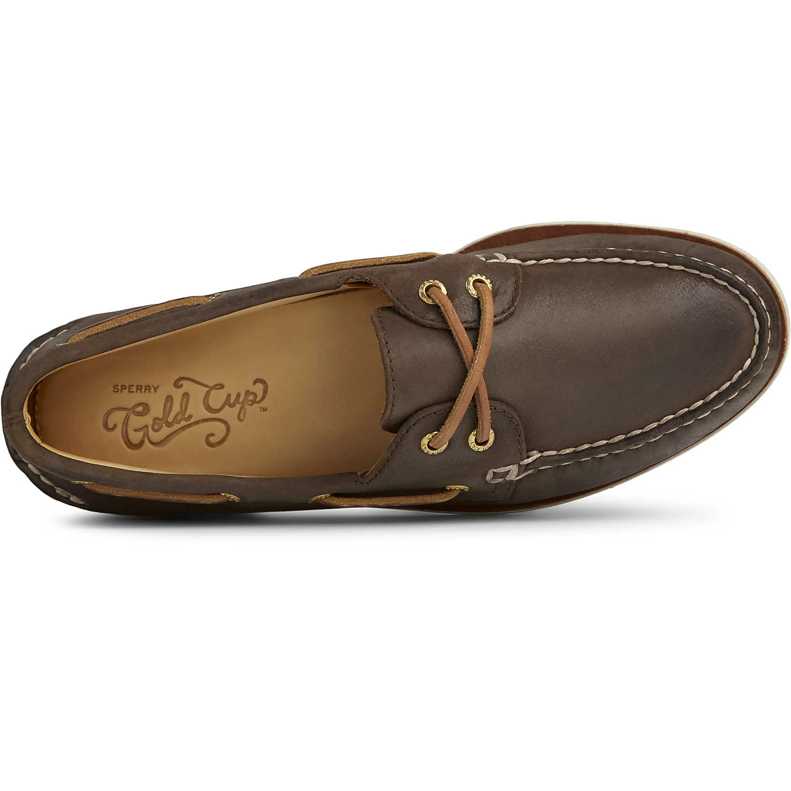 Sperry Top-Sider Men's Gold Cup™ Authentic Original™ Boat Shoe Brown 8 Sperry Top-Sider Men's Gold Cup™ Authentic Original™ Boat Shoe Brown - Image 6