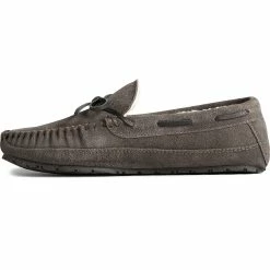 Sperry Top-Sider Men's Brandon Trapper Moccasin Slipper Charcoal -Sperry Top-Sider SPM13667 010 180