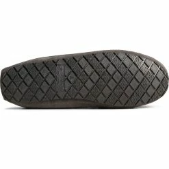 Sperry Top-Sider Men's Brandon Trapper Moccasin Slipper Charcoal -Sperry Top-Sider SPM13667 010 OUT