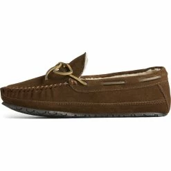 Sperry Top-Sider Men's Brandon Trapper Moccasin Slipper Chocolate -Sperry Top-Sider SPW13667 220 180