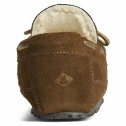 Sperry Top-Sider Men's Brandon Trapper Moccasin Slipper Chocolate -Sperry Top-Sider SPW13667 220 90