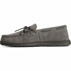 Sperry Top-Sider Men's Doyle Moccasin Slipper Charcoal -Sperry Top-Sider SPW13859 010 180