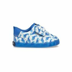 Sperry Top-Sider Little Kid's Spinnaker Crib Junior Washable Sneaker White/Blue