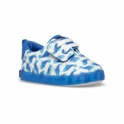Sperry Top-Sider Little Kid's Spinnaker Crib Junior Washable Sneaker White/Blue -Sperry Top-Sider STI265875