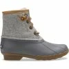Sperry Top-Sider Big Kid's Saltwater Wool Duck Boot Grey -Sperry Top-Sider STK STK163900 Saltwater 120919 AW20 03