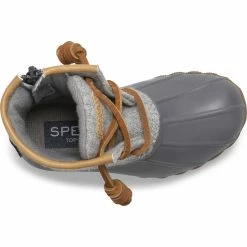 Sperry Top-Sider Little Kid's Saltwater Wool Duck Boot Grey 10 Sperry Top-Sider Little Kid's Saltwater Wool Duck Boot Grey -Sperry Top-Sider STK STL163900 Saltwater 120919 AW20 05