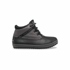 Sperry Top-Sider Big Kid's Bowline Storm Boot Black/Charcoal