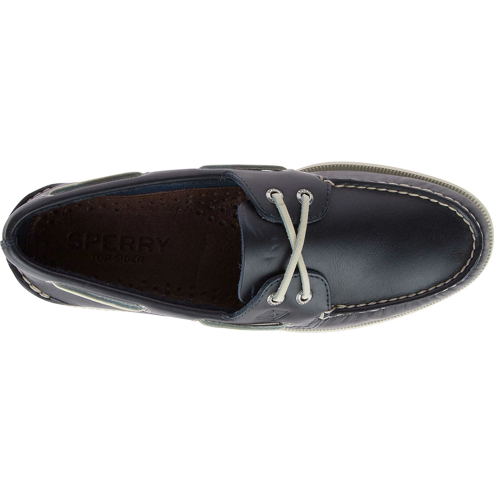 Sperry Top-Sider Men's Authentic Original™ Leather Boat Shoe Navy 7 Sperry Top-Sider Men's Authentic Original™ Leather Boat Shoe Navy - Image 5