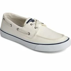 Sperry Top-Sider Men's Bahama II Sneaker Salt Washed White -Sperry Top-Sider STS22016