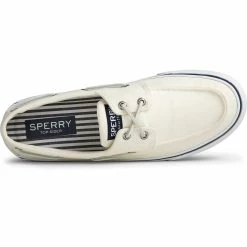 Sperry Top-Sider Men's Bahama II Sneaker Salt Washed White -Sperry Top-Sider STS22016 TOP