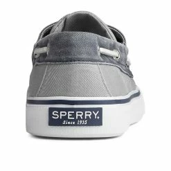 Sperry Top-Sider Men's Bahama II Sneaker Salt Washed Grey/Navy -Sperry Top-Sider STS22018 90