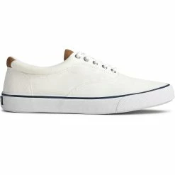 Sperry Top-Sider Men's Striper II CVO Sneaker Salt Washed White