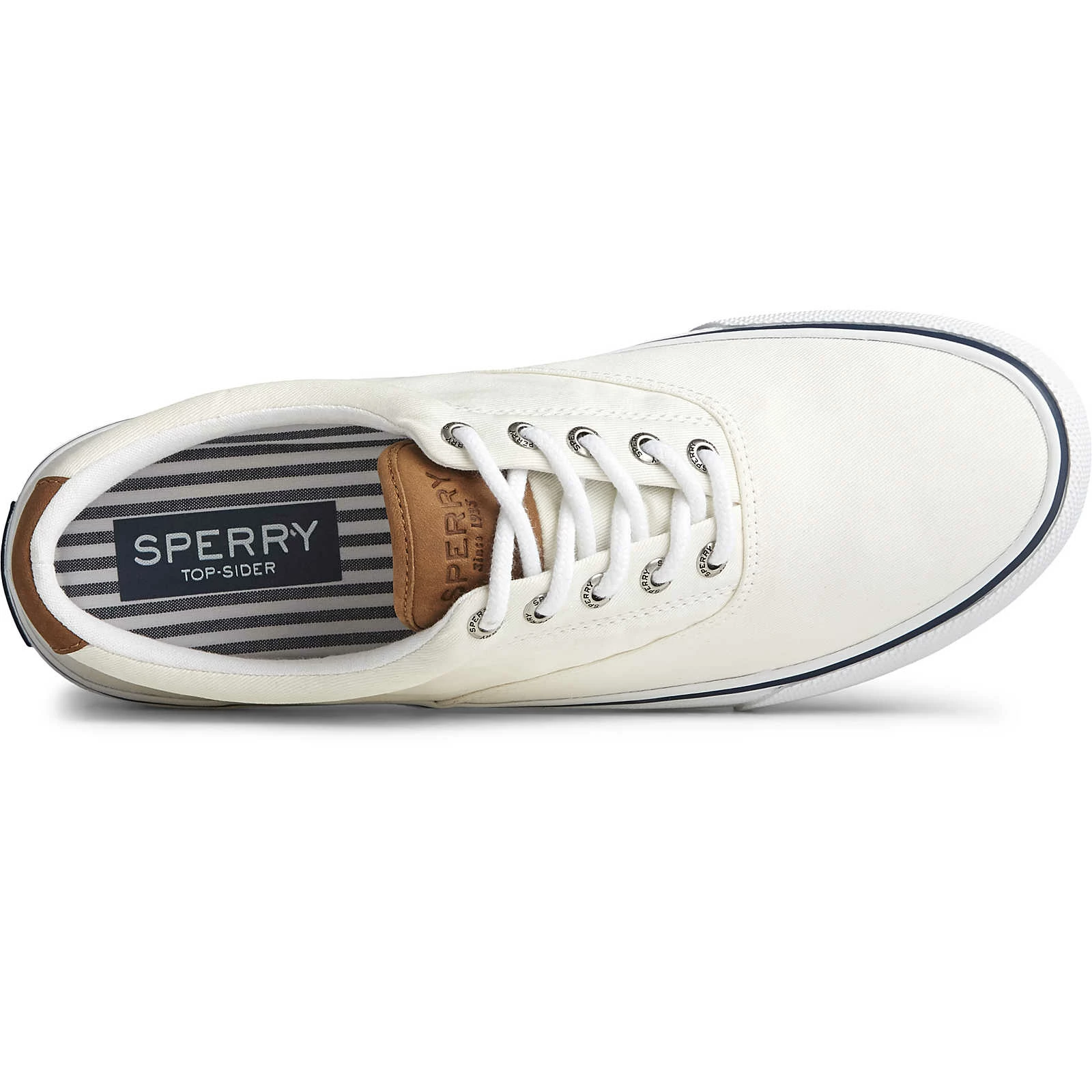 Sperry Top-Sider Men's Striper II CVO Sneaker Salt Washed White 7 Sperry Top-Sider Men's Striper II CVO Sneaker Salt Washed White - Image 5