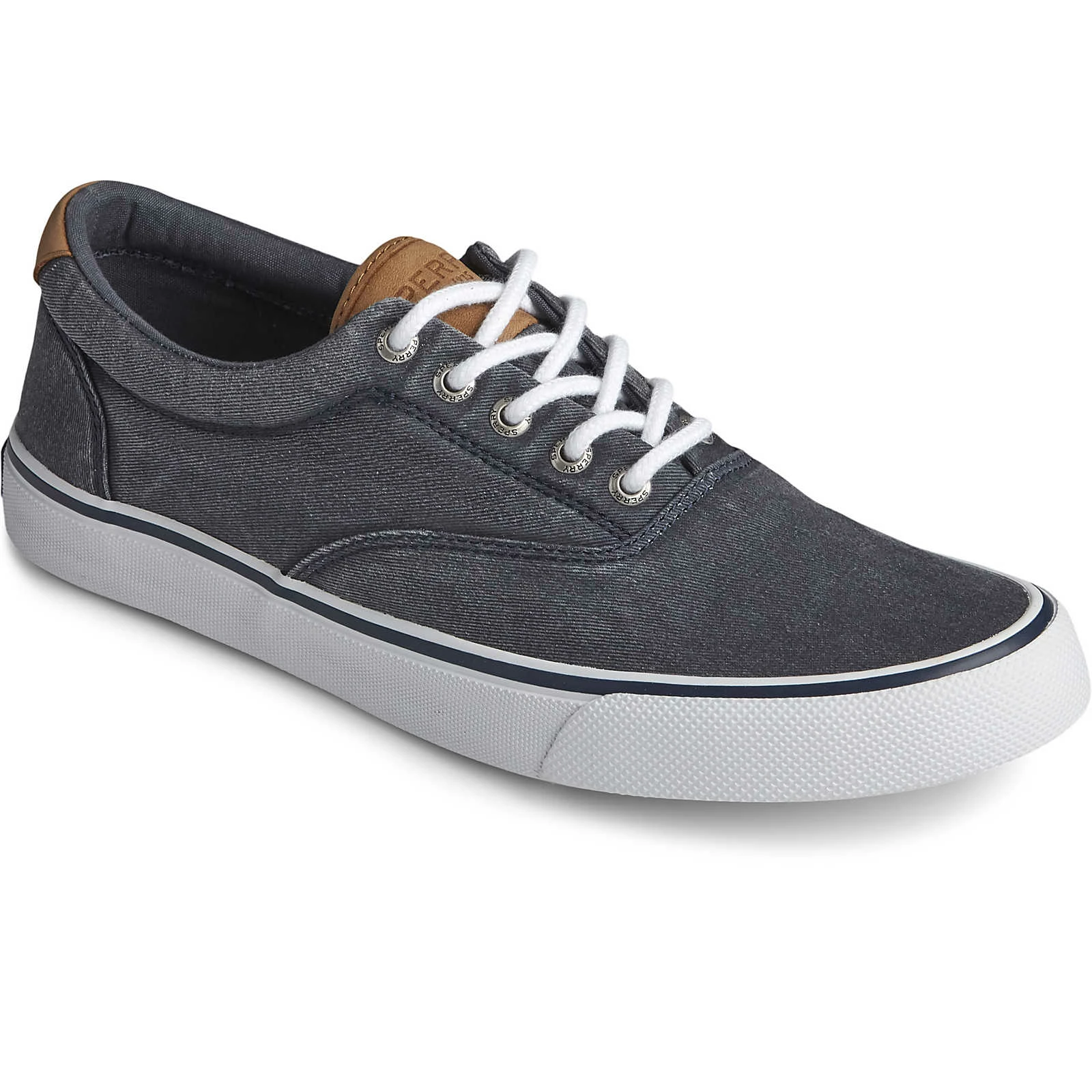 Sperry Top-Sider Men's Striper II CVO Sneaker Salt Washed Navy 5 Sperry Top-Sider Men's Striper II CVO Sneaker Salt Washed Navy - Image 3