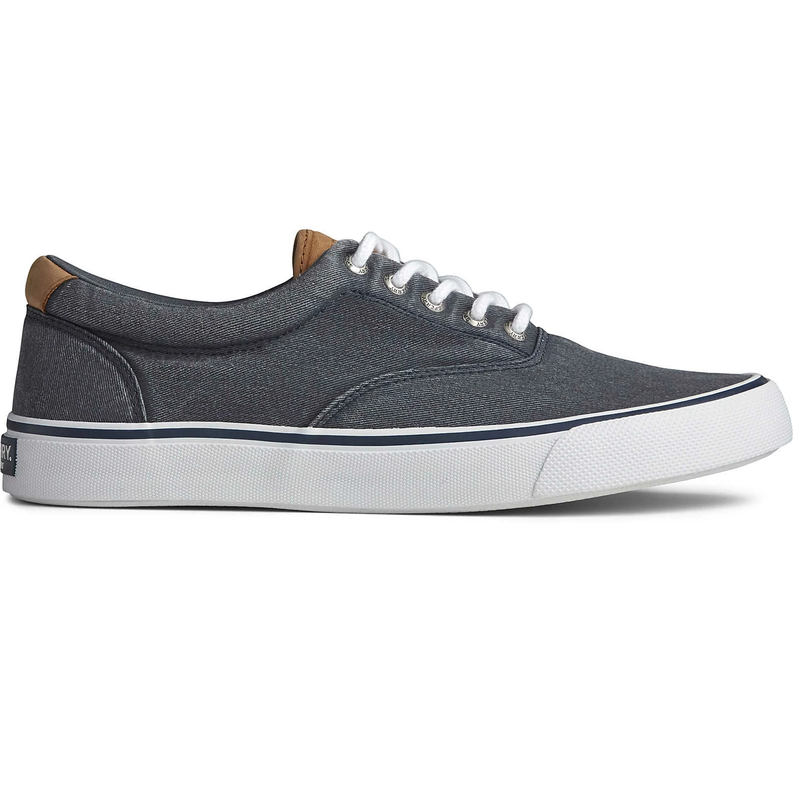 Sperry Top-Sider Men's Striper II CVO Sneaker Salt Washed Navy 3 Sperry Top-Sider Men's Striper II CVO Sneaker Salt Washed Navy