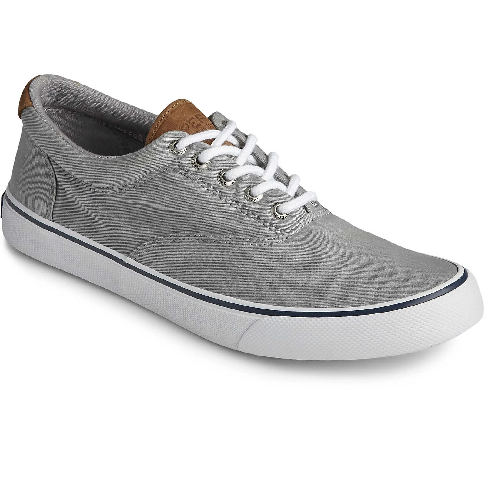 Sperry Top-Sider Men's Striper II CVO Sneaker Salt Washed Grey 4 Sperry Top-Sider Men's Striper II CVO Sneaker Salt Washed Grey - Image 2