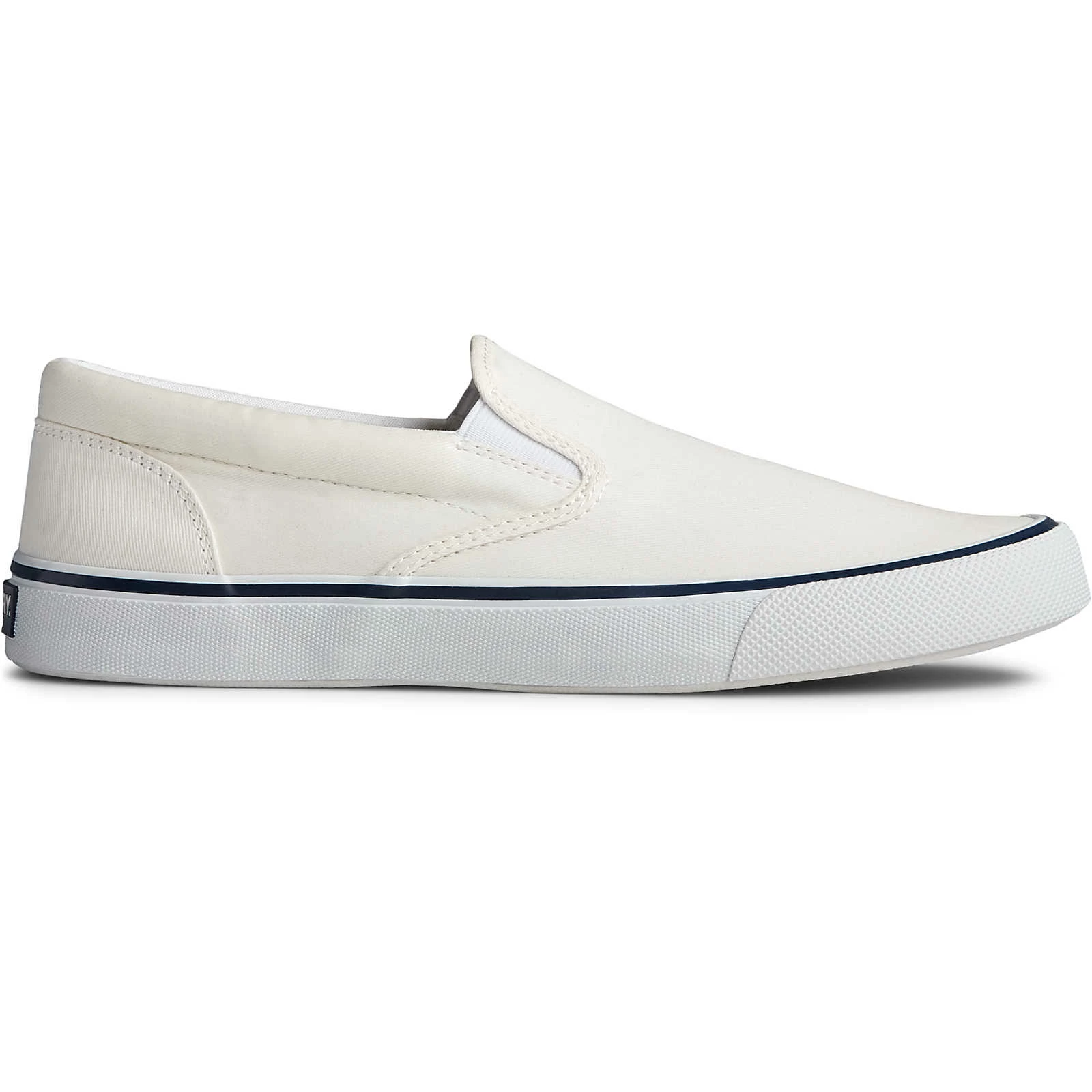 Sperry Top-Sider Men's Striper II Slip On Sneaker White 3 Sperry Top-Sider Men's Striper II Slip On Sneaker White