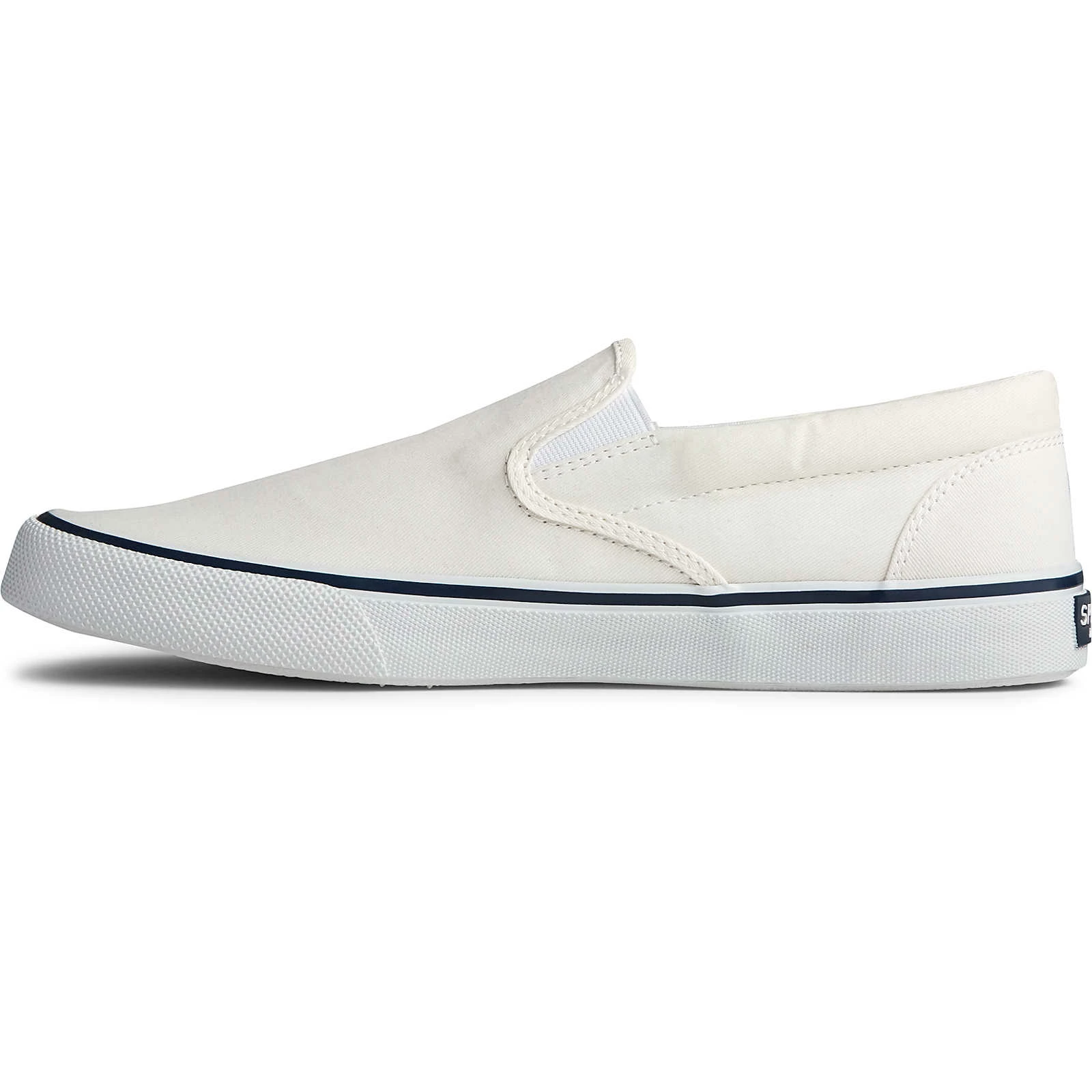 Sperry Top-Sider Men's Striper II Slip On Sneaker White 6 Sperry Top-Sider Men's Striper II Slip On Sneaker White - Image 4