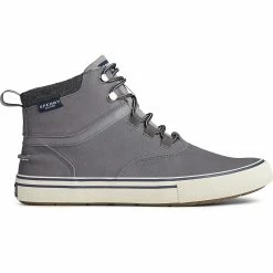 Sperry Top-Sider Men's Striper Storm Sneaker Boot Grey Suede
