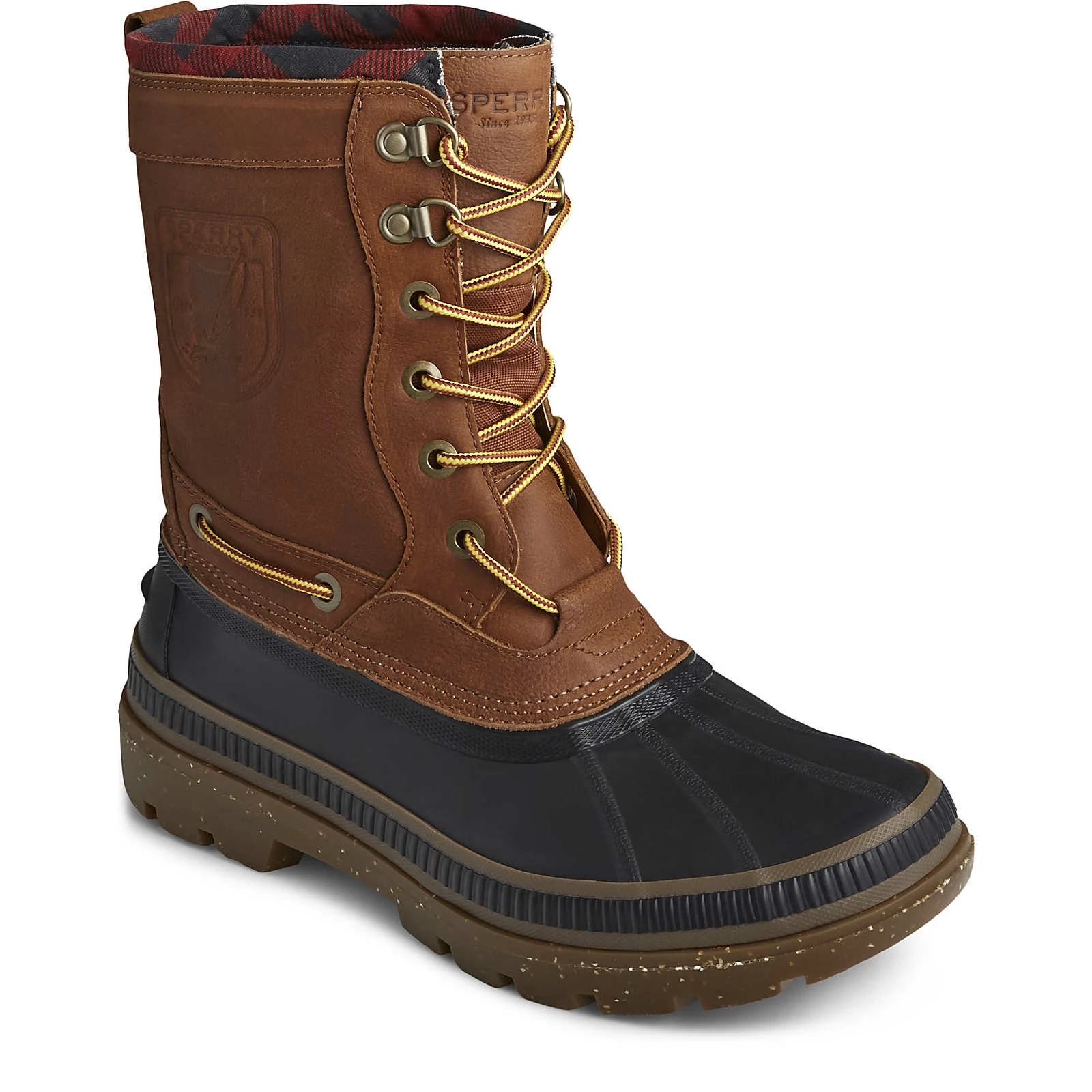 Sperry Top-Sider Men's Ice Bay Tall Boot W/ Thinsulate™ Black/Tan 4 Sperry Top-Sider Men's Ice Bay Tall Boot W/ Thinsulate™ Black/Tan - Image 2