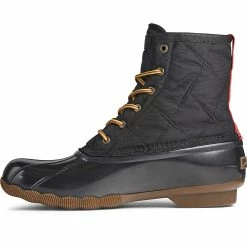 Sperry Top-Sider Men's Saltwater Nylon Duck Boot Black -Sperry Top-Sider STS23071 180