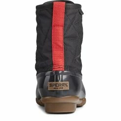 Sperry Top-Sider Men's Saltwater Nylon Duck Boot Black -Sperry Top-Sider STS23071 90