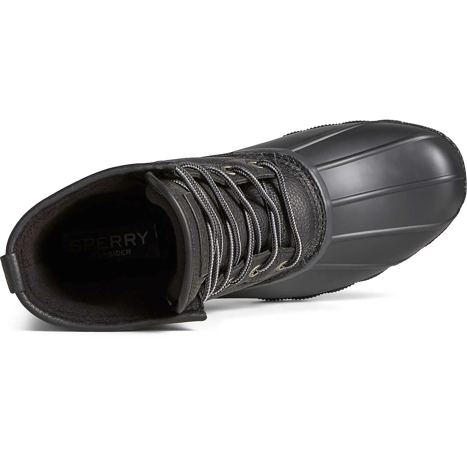 Sperry Top-Sider Men's Saltwater Duck Boot Black/Black 7 Sperry Top-Sider Men's Saltwater Duck Boot Black/Black - Image 5