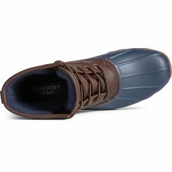 Sperry Top-Sider Men's Saltwater Duck Boot Brown/Navy 12 Sperry Top-Sider Men's Saltwater Duck Boot Brown/Navy -Sperry Top-Sider STS23079 TOP