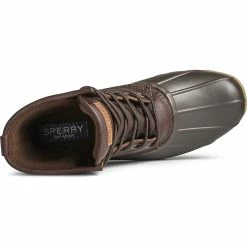 Sperry Top-Sider Men's Saltwater Duck Boot Brown/Coffee -Sperry Top-Sider STS23080 TOP