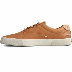 Sperry Top-Sider Men's Gold Cup™ Striper PLUSHWAVE™ CVO Sneaker Soft Tan -Sperry Top-Sider STS23253 180