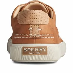 Sperry Top-Sider Men's Gold Cup™ Striper PLUSHWAVE™ CVO Sneaker Soft Tan -Sperry Top-Sider STS23253 90