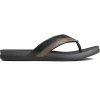 Sperry Top-Sider Men's PLUSHWAVE™ Dock Flip Flop Black -Sperry Top-Sider STS23331 000