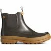 Sperry Top-Sider Men's Cold Bay Rubber Waterproof Chelsea Boot Brown