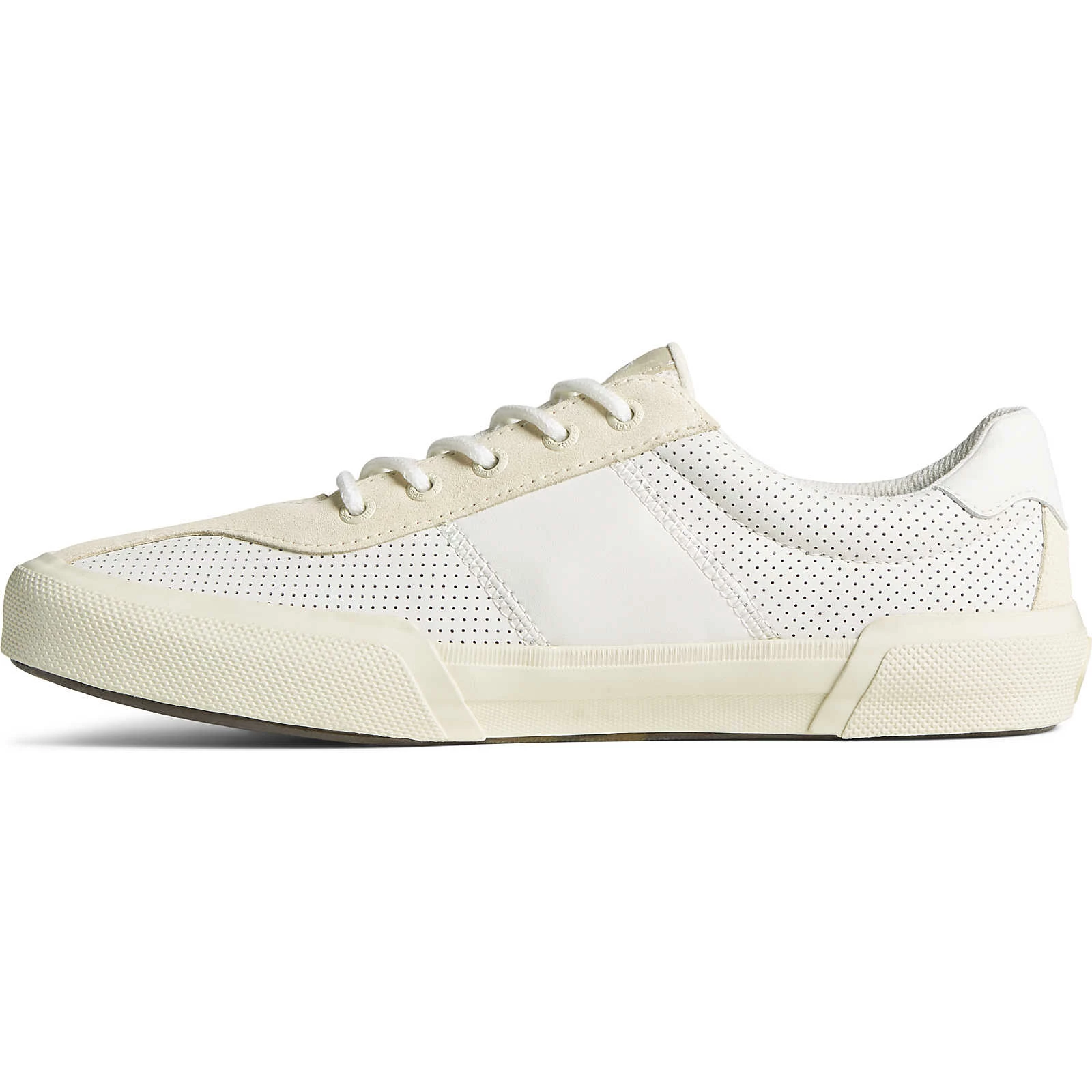 Sperry Top-Sider Men's SeaCycled™ Soletide Racy Sneaker White/Cream 6 Sperry Top-Sider Men's SeaCycled™ Soletide Racy Sneaker White/Cream - Image 4