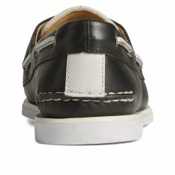 Sperry Top-Sider Men's Sperry X Brooks Brothers Authentic Original™ Kiltie Boat Shoe Black/White -Sperry Top-Sider STS24331 90