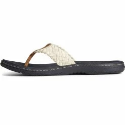 Sperry Top-Sider Men's Sperry X Brooks Brothers Baitfish Flip Flop White -Sperry Top-Sider STS24335 180