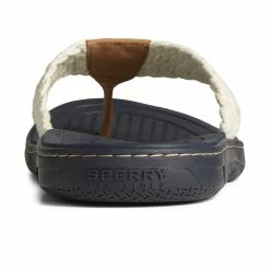 Sperry Top-Sider Men's Sperry X Brooks Brothers Baitfish Flip Flop White -Sperry Top-Sider STS24335 90