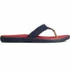 Sperry Top-Sider Men's Sperry X Brooks Brothers Baitfish Flip Flop Navy -Sperry Top-Sider STS24336 000
