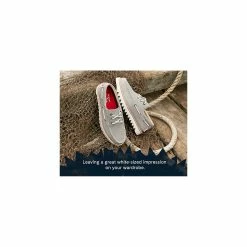 Sperry Top-Sider Men's Sperry X JAWS Authentic Original™ 3-Eye Boat Shoe Grey -Sperry Top-Sider STS24381 4