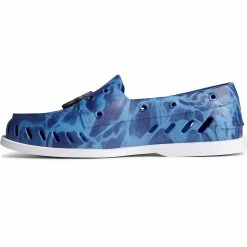 Sperry Top-Sider Men's Sperry X JAWS Authentic Original™ Float Boat Shoe Blue Multi -Sperry Top-Sider STS24446 180