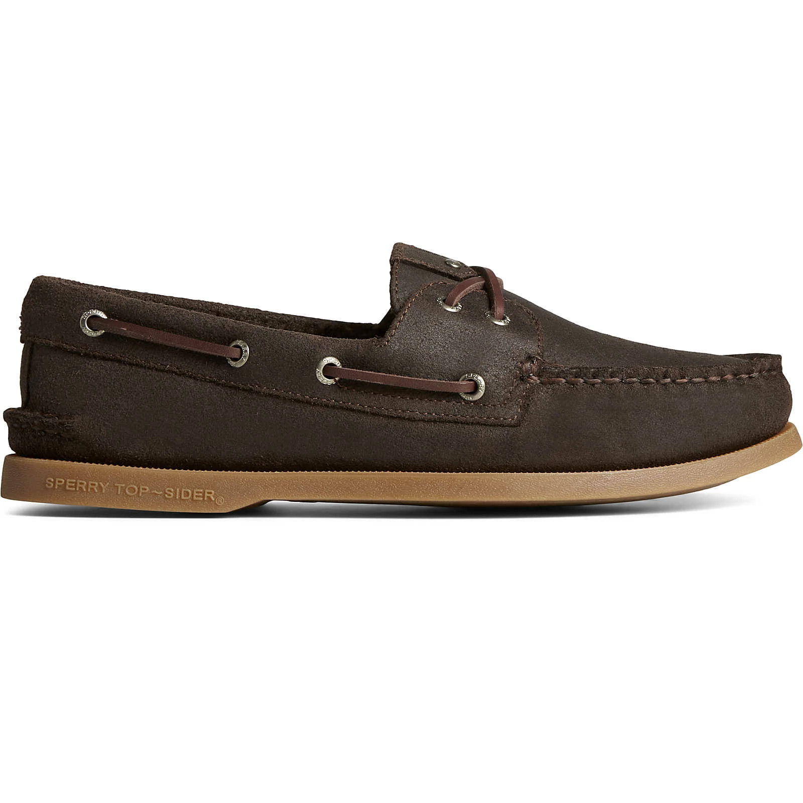 Sperry Top-Sider Men's Authentic Original™ 2-Eye Cozy Boat Shoe Java 3 Sperry Top-Sider Men's Authentic Original™ 2-Eye Cozy Boat Shoe Java