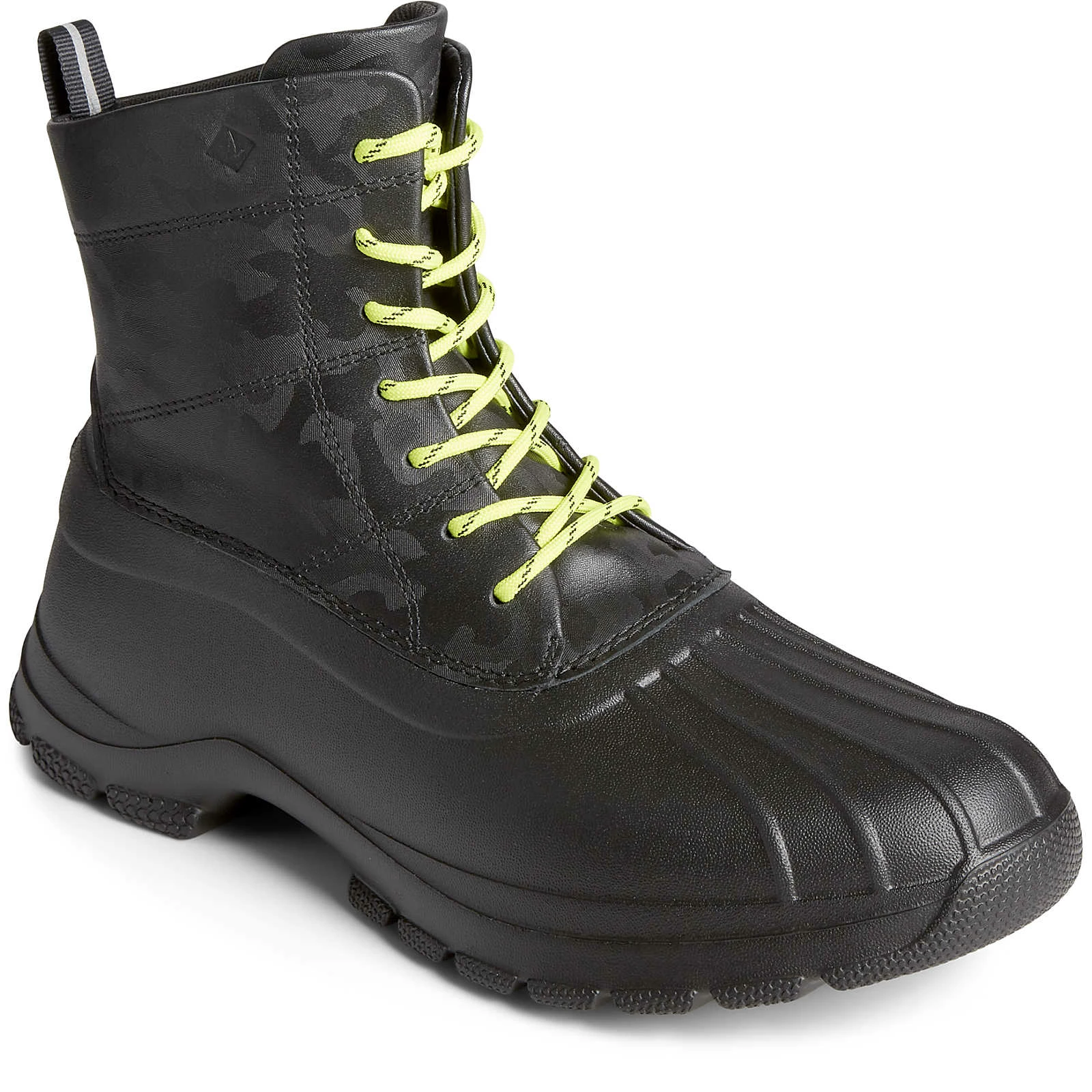 Sperry Top-Sider Men's Duck Float Lace Up Camo Boot Black Camo 4 Sperry Top-Sider Men's Duck Float Lace Up Camo Boot Black Camo - Image 2