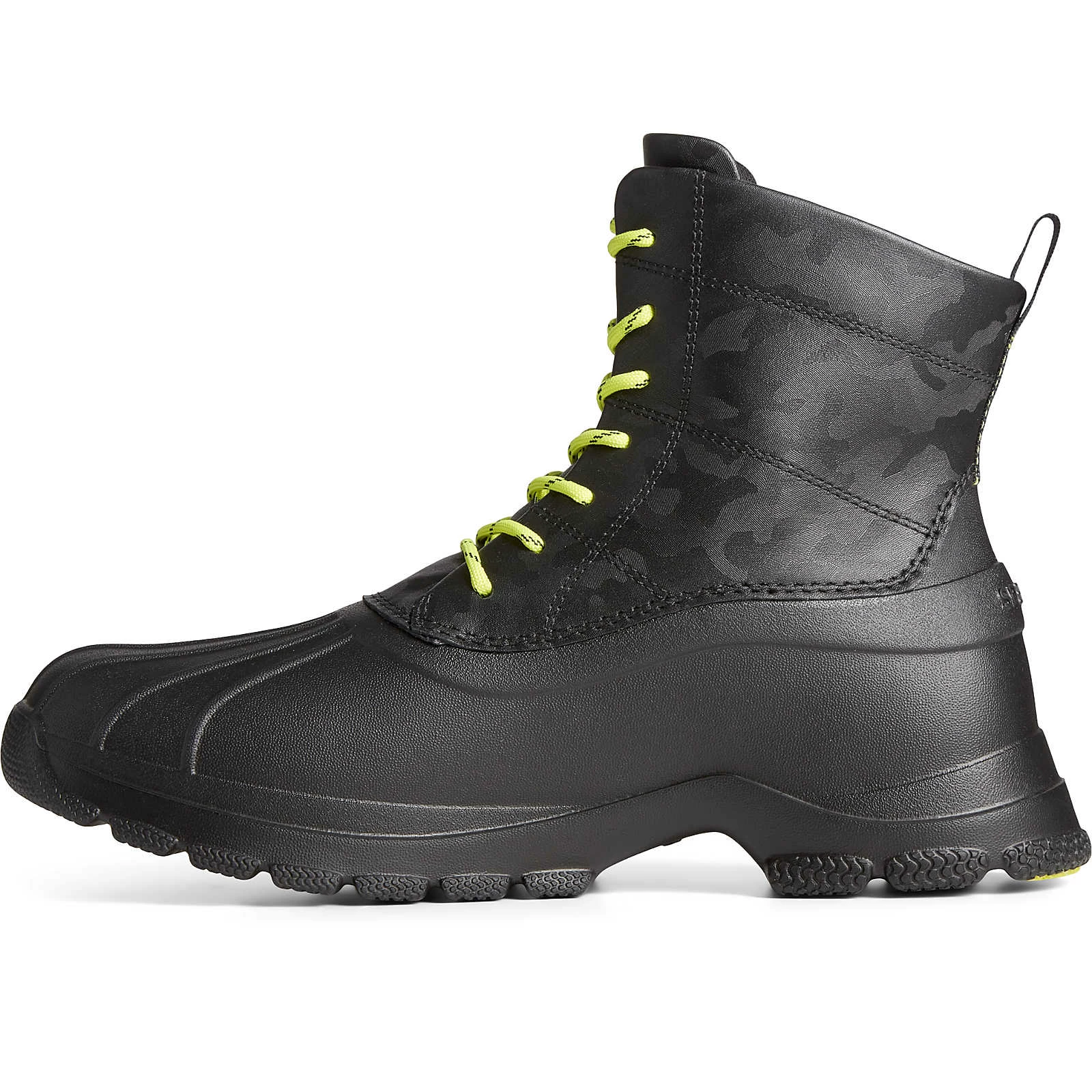 Sperry Top-Sider Men's Duck Float Lace Up Camo Boot Black Camo 7 Sperry Top-Sider Men's Duck Float Lace Up Camo Boot Black Camo - Image 5