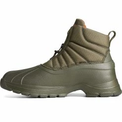 Sperry Top-Sider Men's SeaCycled™ Duck Float Zip Up Boot Olive -Sperry Top-Sider STS24609 180