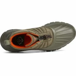 Sperry Top-Sider Men's SeaCycled™ Duck Float Zip Up Boot Olive -Sperry Top-Sider STS24609 TOP