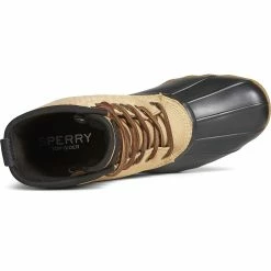 Sperry Top-Sider Men's SeaCycled™ Saltwater Duck Boot Black -Sperry Top-Sider STS24642 TOP