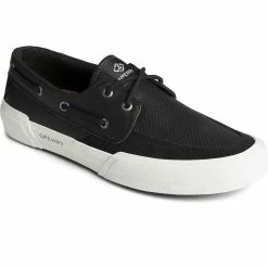 Sperry Top-Sider Men's SeaCycled™ Soletide 2-Eye Sneaker Black -Sperry Top-Sider STS24687