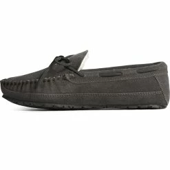 Sperry Top-Sider Men's Brandon 1-Eye Moccasin Slipper Charcoal -Sperry Top-Sider STS24750 180