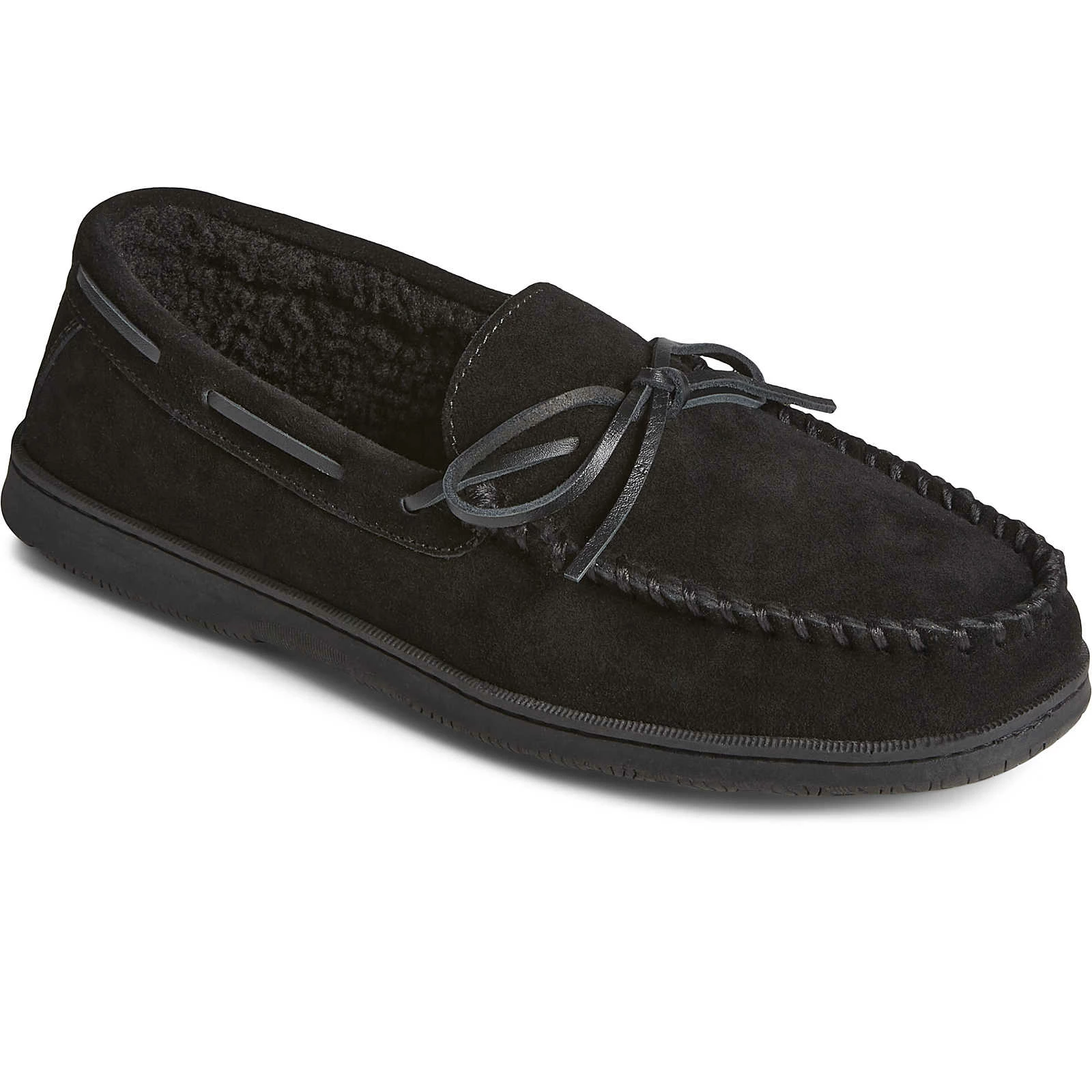 Sperry Top-Sider Men's Doyle Moc 1-Eye Slipper Black 4 Sperry Top-Sider Men's Doyle Moc 1-Eye Slipper Black - Image 2